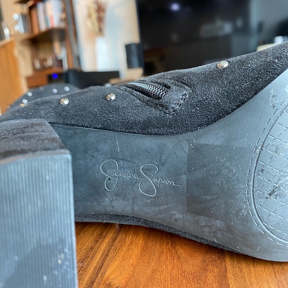 Jessica Simpson Studded Over-the-Knee Faux Suede Boot - Picture 14 of 14